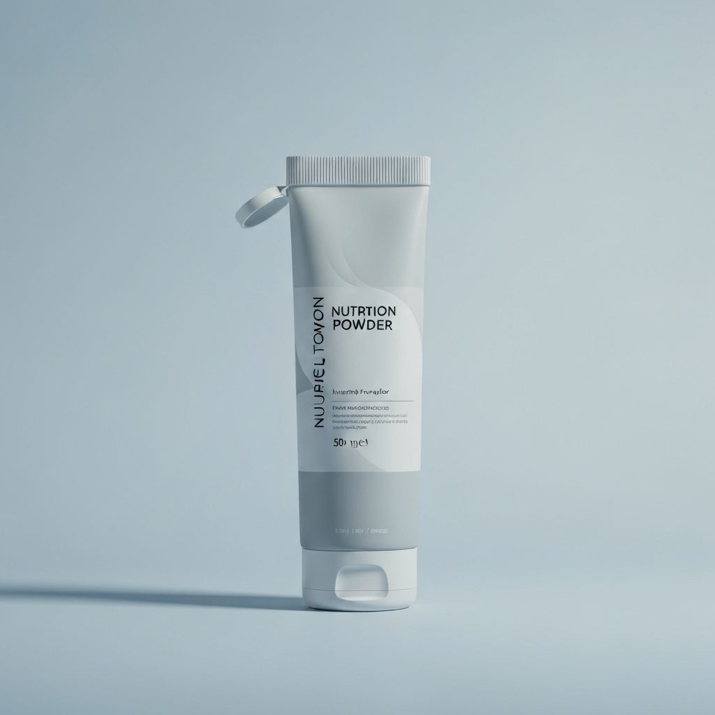 Powder tube container